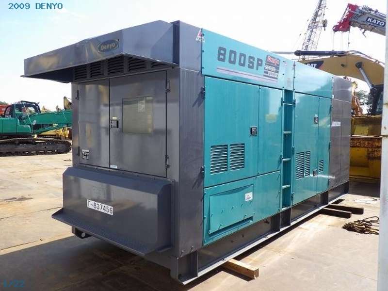 DENYO(800KVA)柴油發電機, DCA-800SPM