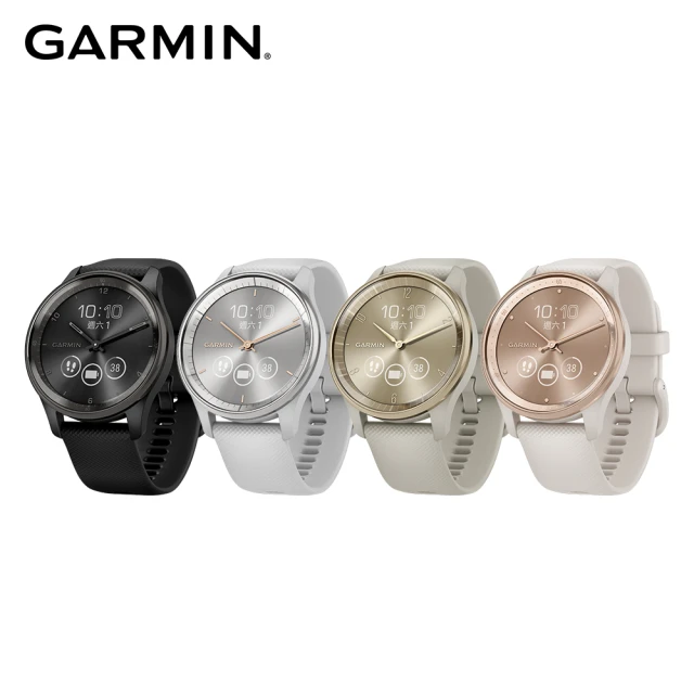 手錶推薦平價－【GARMIN】vivomove Trend 指針智慧腕錶