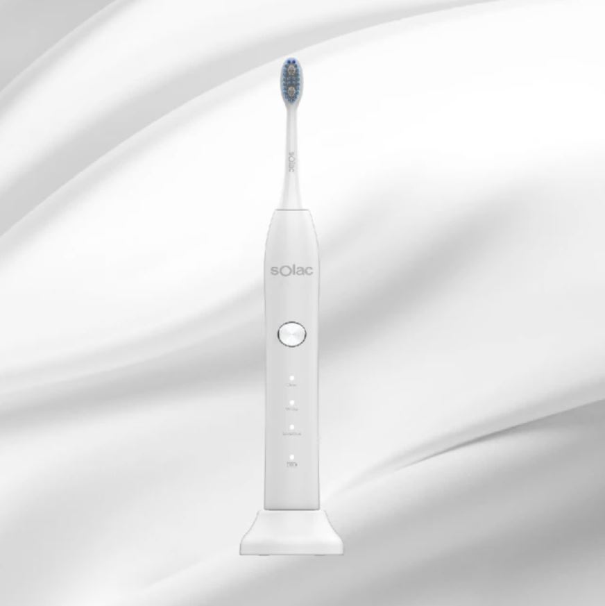 電動牙刷推薦：sOlac SRM-H10W 懸浮磁吸式音波震動牙刷