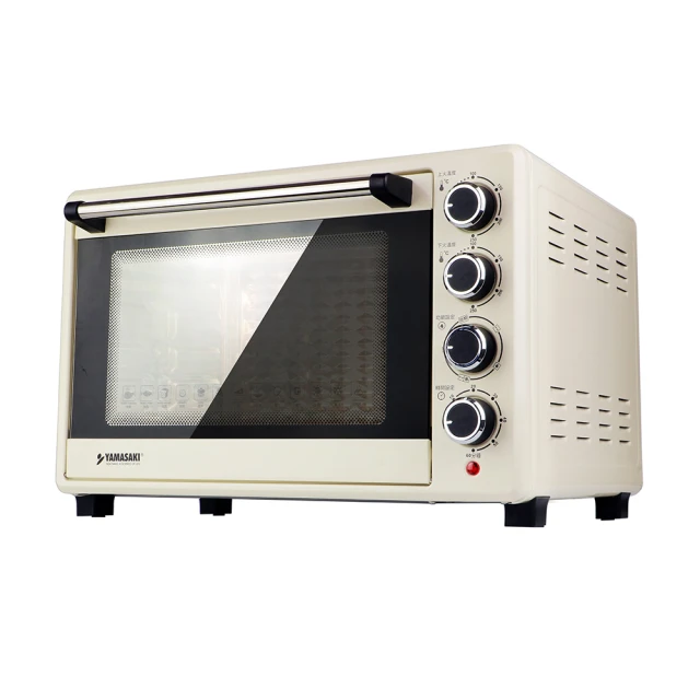 烘焙烤箱推薦：山崎不鏽鋼三溫控烘焙全能電烤箱 SK-4595RHS
