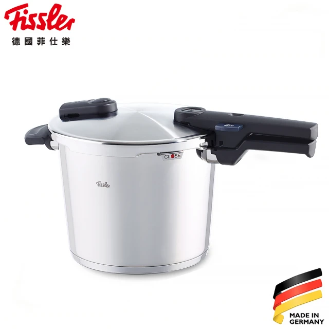 “壓力鍋推薦–Fissler｜二代藍點壓力鍋6L"